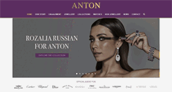 Desktop Screenshot of antonjewellery.com